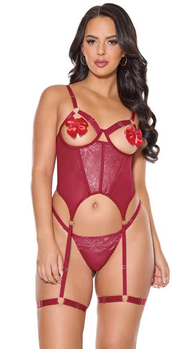 Fireside Bustier Set
