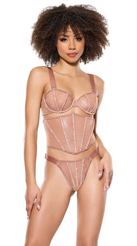 Poppin Bubbly Bra & Waist Cincher Set