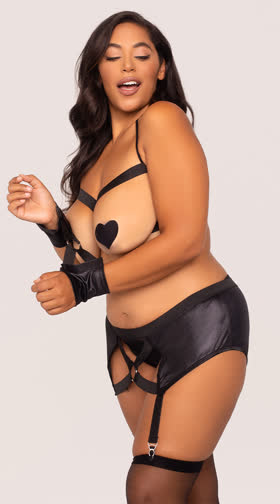Plus Size Why Hold Back Bralette Set