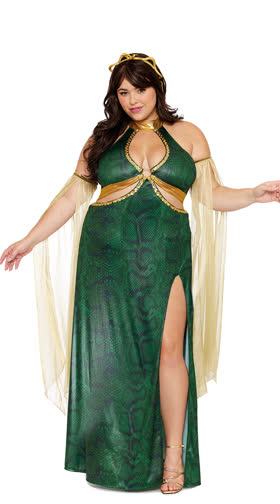 Plus Size Mistress Medusa Costume