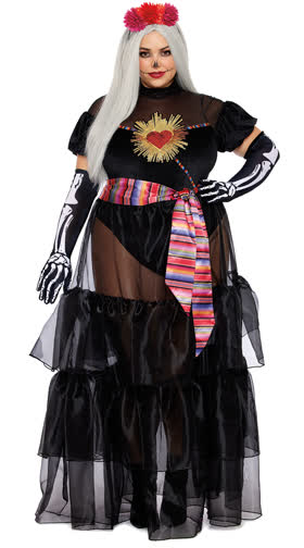 Plus Size Miss Muerte Costume