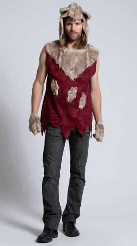 Men's Sexy Bad Wolf Costume