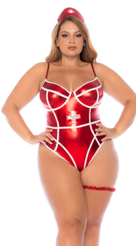 Plus Size Naughty Nurse Costume