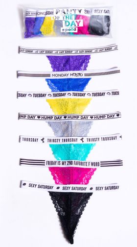 Days of The Week Panty Pack