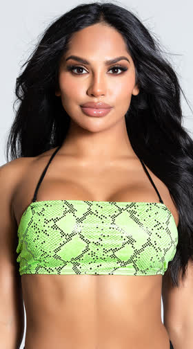 Snake Around Bandeau Top