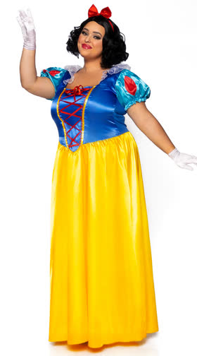 Plus Size Classic Snow Princess