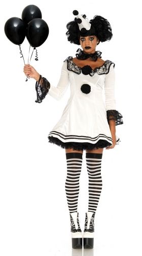 Pierrot Clown Costume