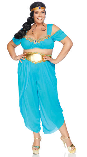 Plus Size Sexy Desert Princess Costume