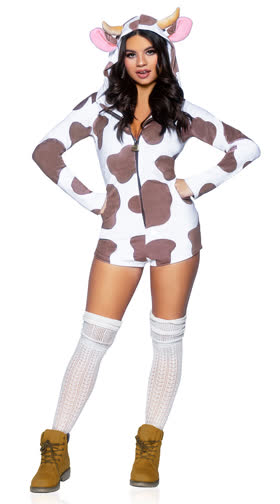 Causal Brown Cow Costume