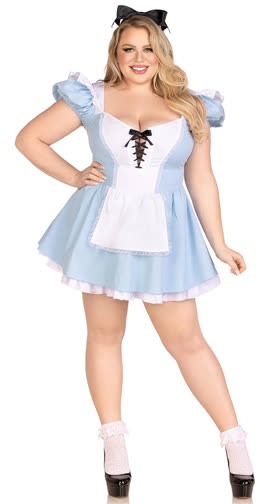 Plus Size Storybook Alice Costume