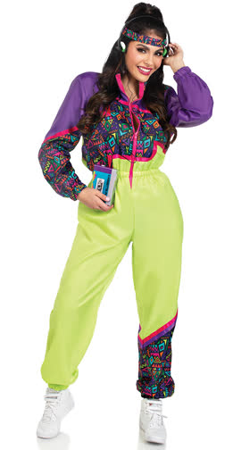 Rad 80's Tracksuit Costume