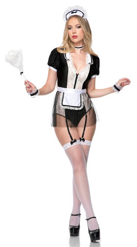 Naughty French Maid Costume 