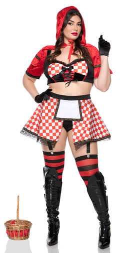 Plus Sexy Red Riding Hood Costume