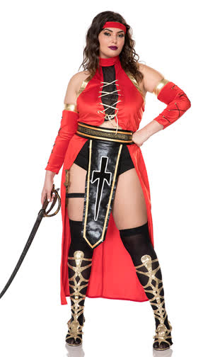 Plus Ancient Warrior Costume