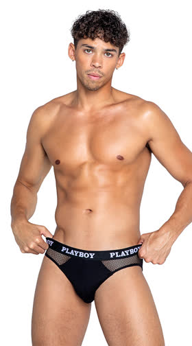 Men's Playboy Dark Room Briefs