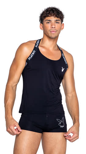 Playboy Mens Tuxedo Modal Tank