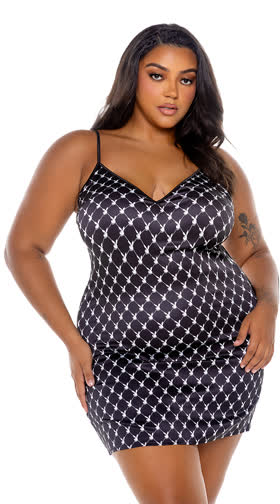 Plus Size Bunny Lounge Chemise