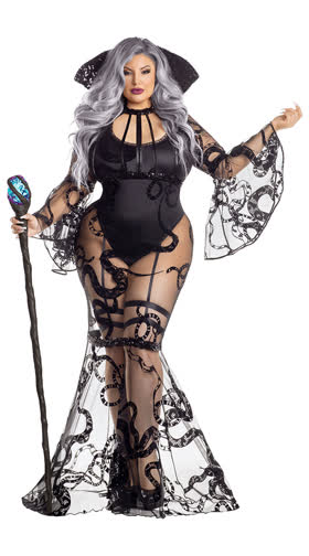 Plus Size Viper Sorceress Costume
