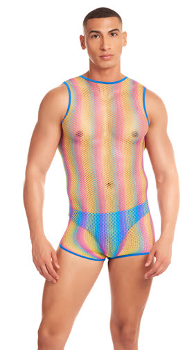 Men's Pride Star Bodysuit Set