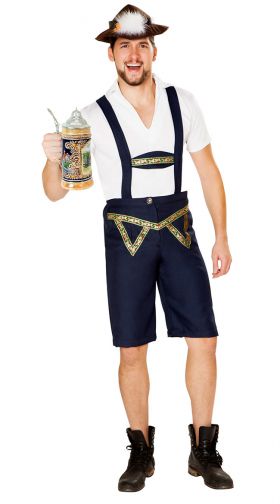 Men's Oktoberfest Beer Bud Costume