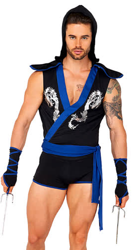 Men's Ninja Warrior Costume 