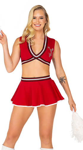 School Spirit Cheerleader Costume