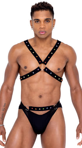 Men's Rainbow Stud Briefs