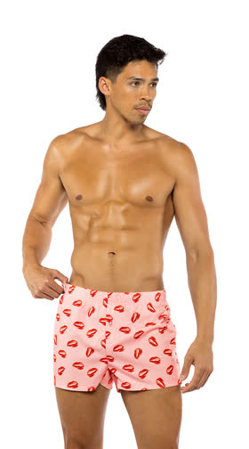 Satin Lips Boxers
