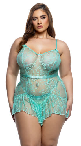 Plus Size Midnight Kiss Slip