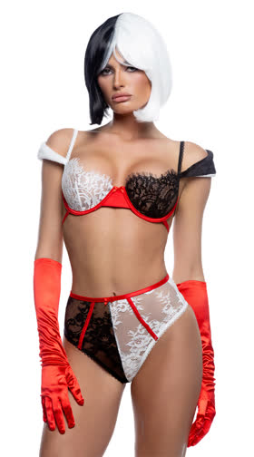 Fashion Icon Flirt Lingerie Costume
