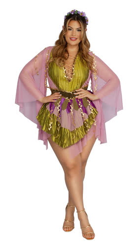 Plus Size Tree Nymph Costume