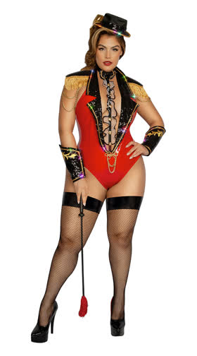 Plus Size Master Ring Leader Costume
