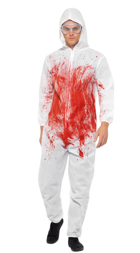 Men's Bloody Forensic Costume
