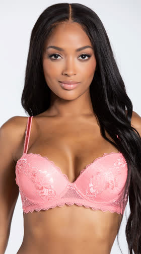 Pretty Days Extreme Rose Push Up Bra