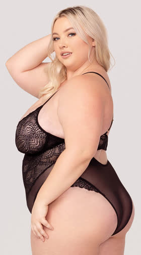 Plus Size Intricate Lover Teddy