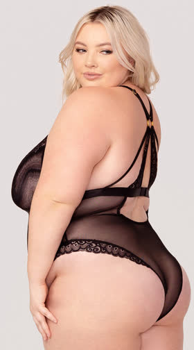 Plus Size Love Me Forever Teddy