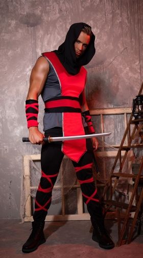 Men's Lethal Assassin Costume