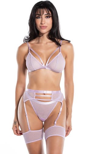Mesh-merize Me Bra Set